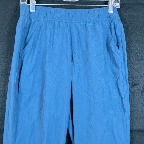 Eddie Bauer Womens Pants Navy Pull On Mid Rise Straight Leg Stretch Small - Picture 2 of 11